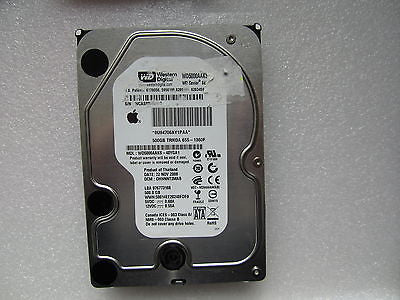 655-1360F Apple Logo 500GB 7200RPM 3Gbps SATA HDD 3.5" WD5000AAKS - 40YGA1