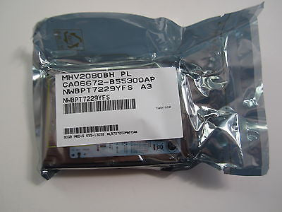 NEW SEALED 655-1305B APPLE ORIGINAL 80GB SATA 2.5" HARD DRIVE