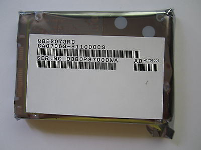 NEW Sealed MBE2073RC 73GB Fujitsu SAS 2.5" Hard Drive CA07069-B11000CS