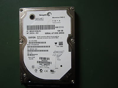 ST9120821AS 9W3184-022 120GB Seagate SATA 2.5" Hard Drive