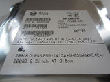 NEW SEALED Hitachi 200GB 2.5" SATA Hard Drive HTS722020K9SA00 0A53590 7K200-200