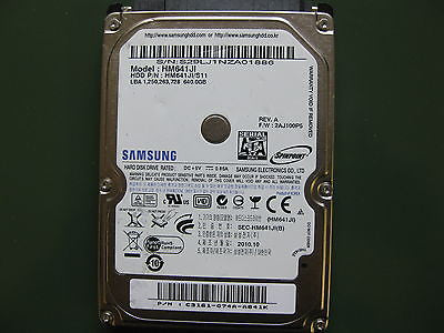 HM641JI/S11 Samsung 640GB SATA 2.5" Hard Drive