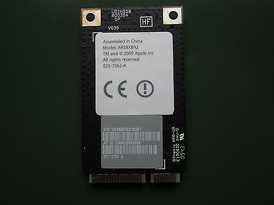 Apple 825-7362-A iMac  21.5" 27" WIFI Airport Extreme Card AR5BXB92 607-3759-A