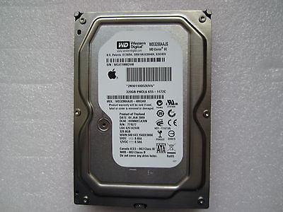 655-1472C Apple Logo 320GB PNCLA SATA HDD 3.5" WD3200AAJS - 40H3A0