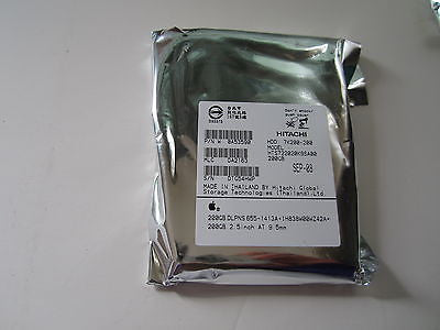 NEW SEALED 655-1413A APPLE ORIGINAL 200GB SATA 2.5" HARD DRIVE