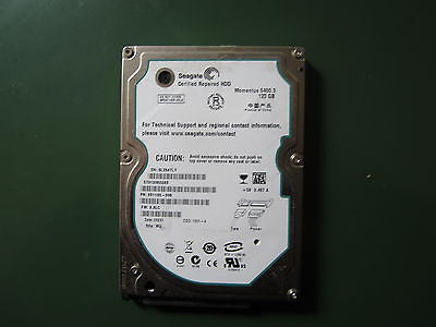 ST9120822AS 9S1133-308 120GB Seagate SATA 2.5" Hard Drive