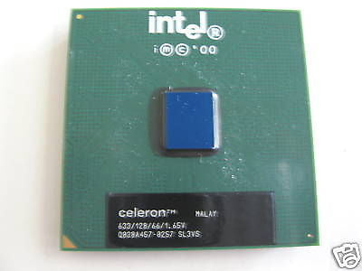 NEW Intel Celeron  CPU 633 MHz 128 Cache  SL3VS