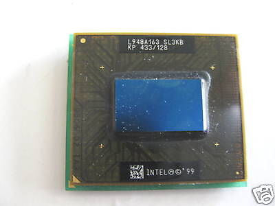 NEW Intel Celeron Mobile CPU 433 MHz 128 Cache  SL3KB
