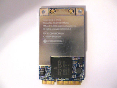 Apple Broadcom 802.11g MiniPCI WLAN BCM94311MCAG 603-8029-A