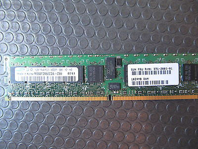 Genuine Sun server 1GB Memory Samsung PC2-5300P-555-12-H3 371-2001-01